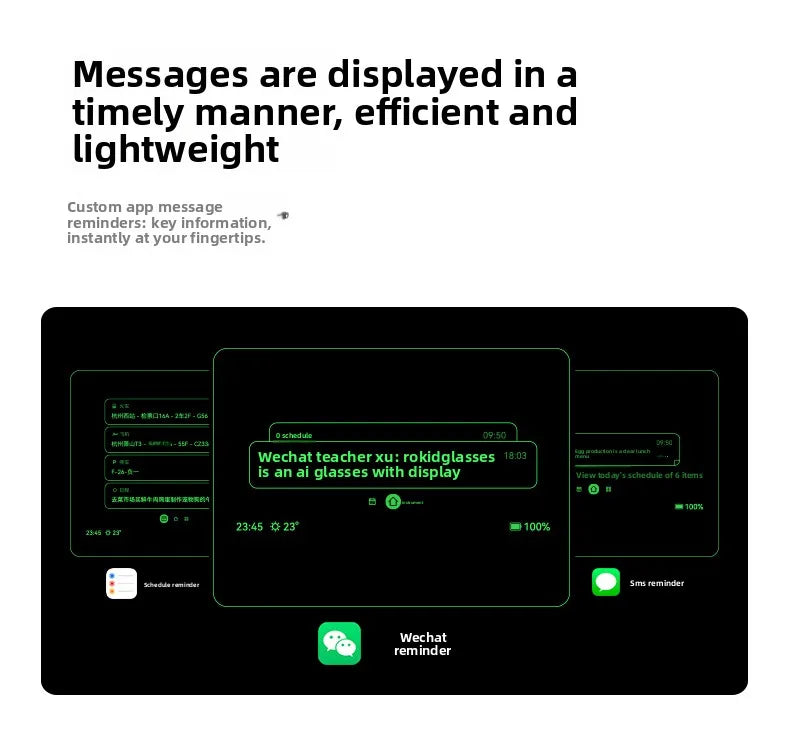 2025 Rokid Glasses Smart Wearable Headset Visual AI Photo Navigation Real-time Face-to-Face Translation Large Model