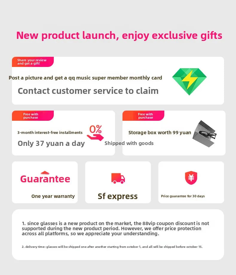 2025 Rokid Glasses Smart Wearable Headset Visual AI Photo Navigation Real-time Face-to-Face Translation Large Model