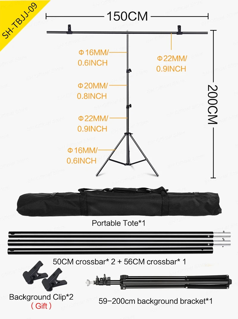 Pokemon pinata Stand Background for back drop Wall Photography Adjustable Support Studio Photo System for Non-Woven Muslin back drop