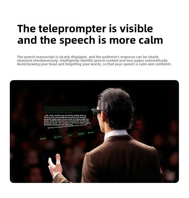 2025 Rokid Glasses Smart Wearable Headset Visual AI Photo Navigation Real-time Face-to-Face Translation Large Model