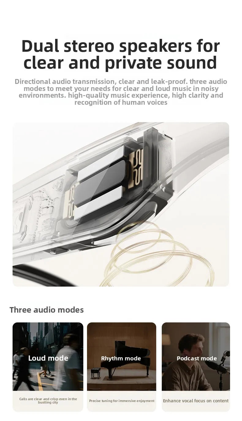 2025 Rokid Glasses Smart Wearable Headset Visual AI Photo Navigation Real-time Face-to-Face Translation Large Model