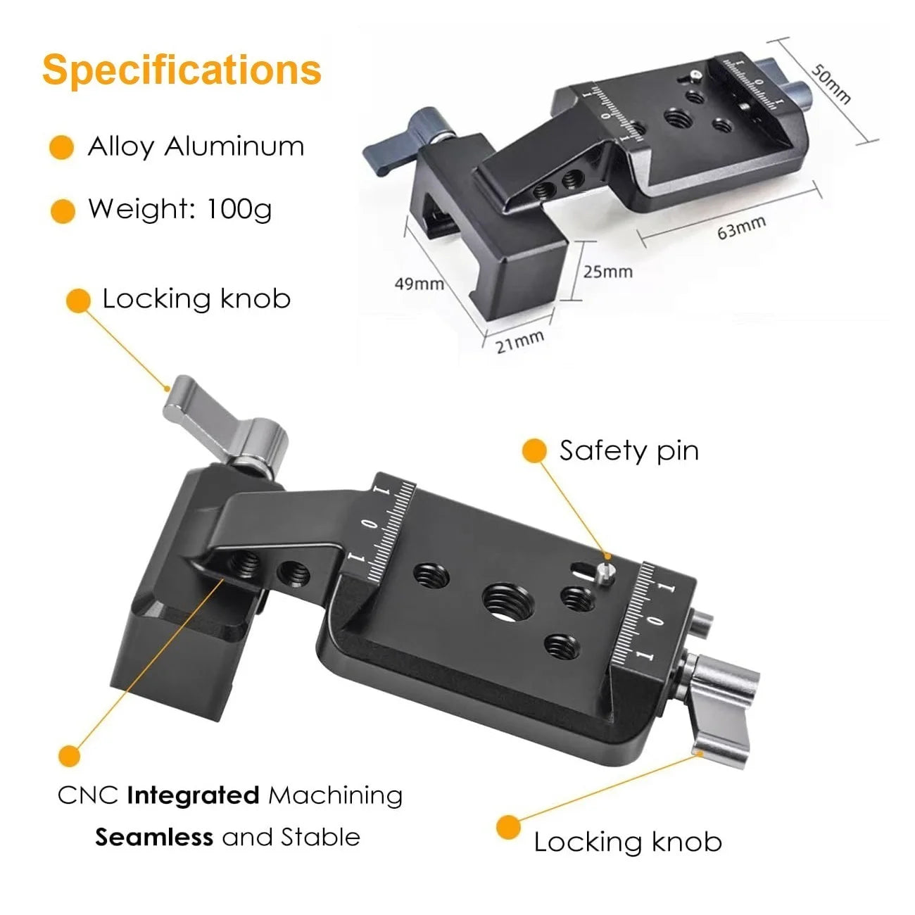 Gimbals Stabilizer Vertical Photography Plate, Camera Vertical Mount Adapter for DJI Ronin RS 2 RS 3 RS 3 Mini RS 3 Pro Gimbas