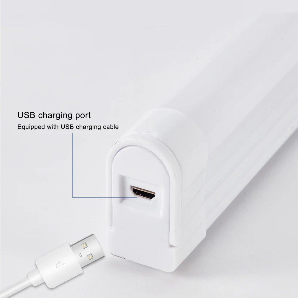 RGB LED Video Light Rechargeable Photography Studio Lamp Magnetic Fill Light Dimmable Phone Selfie Lamp Handheld LED Light Wand