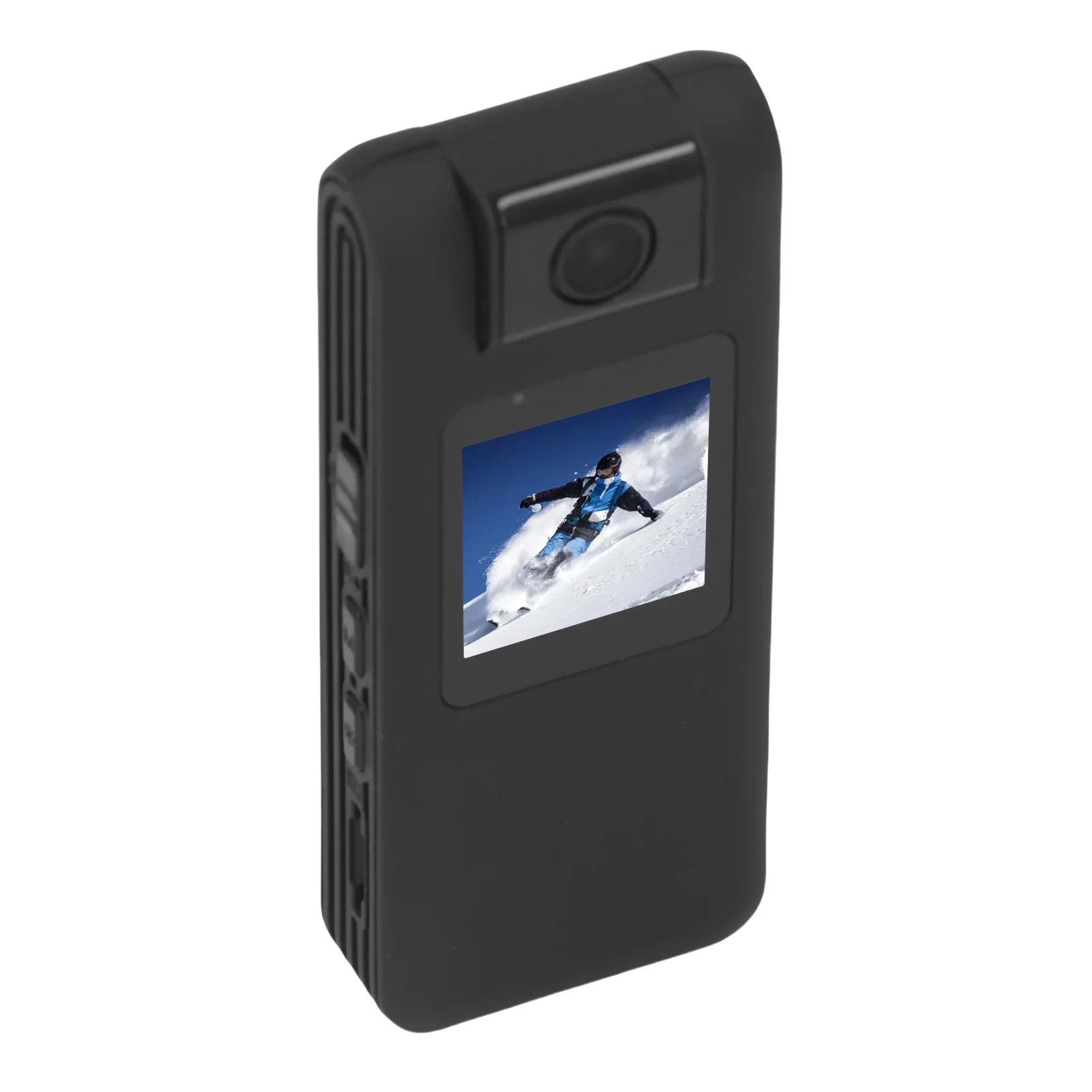 Body Video Recorder Body Worn Camera FHD 1080P 1.3 Inch LCD Screen 180 Degree Rotatable Lens Cycle Recording Wearable Camcorder