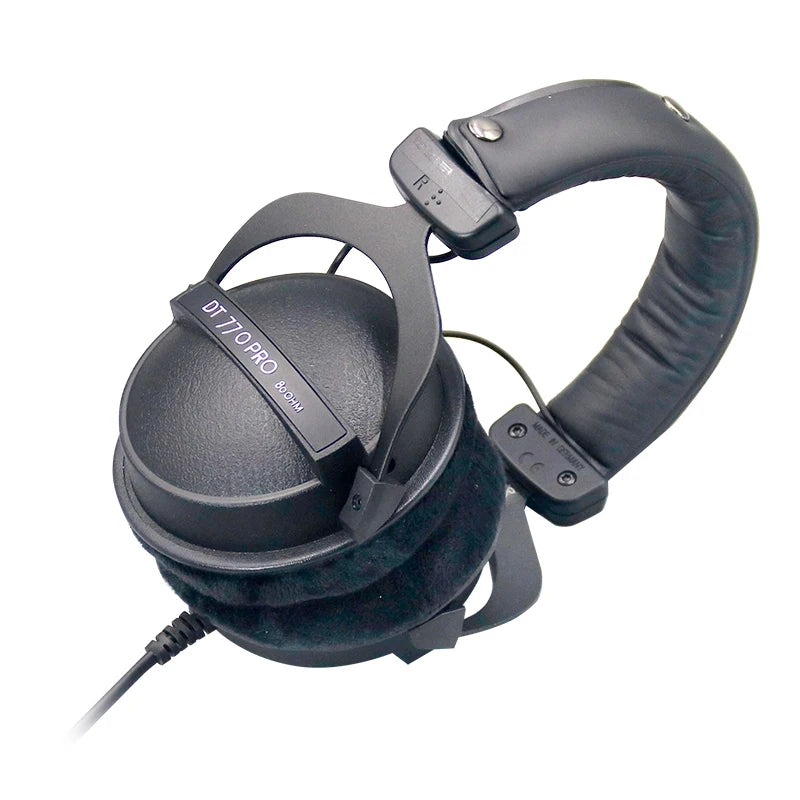 Hot Sale DT770 PRO Studio Dynamic Headphones Closed-Back 80/250 Ohm Professional Monitor Headset   for Recording/