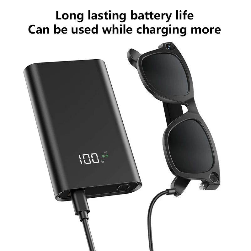 VIVO G300 Smart AI Glasses 1200W pixel AI Shooting Camera HD Photo Video Voice Call Translation Waterproof Bluetooth ChatGPT NEW