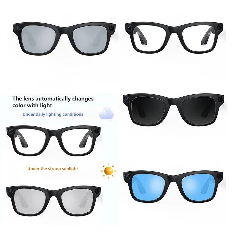 VIVO G300 Smart AI Glasses 1200W pixel AI Shooting Camera HD Photo Video Voice Call Translation Waterproof Bluetooth ChatGPT NEW