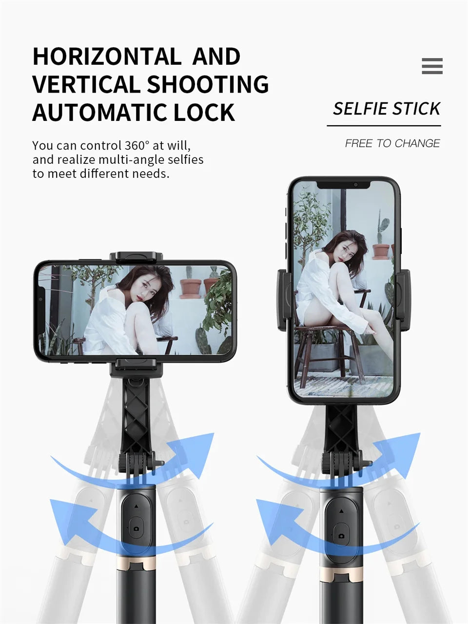 Handheld Gimbal Stabilisateur Estabilizador Selfie Stick Smartphone Action Kameralar Bluetooth Tripod For Live Broadcast TikTok