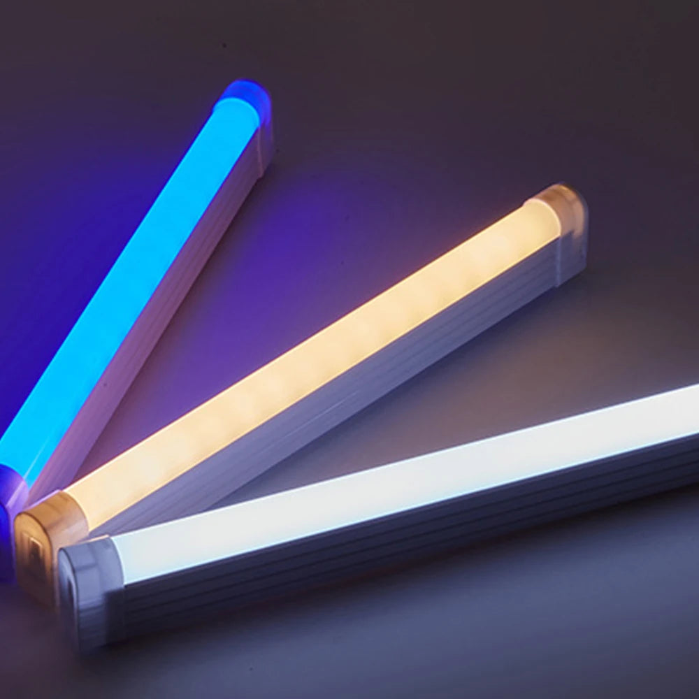 RGB LED Video Light Rechargeable Photography Studio Lamp Magnetic Fill Light Dimmable Phone Selfie Lamp Handheld LED Light Wand