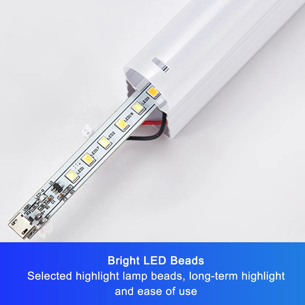 RGB LED Video Light Rechargeable Photography Studio Lamp Magnetic Fill Light Dimmable Phone Selfie Lamp Handheld LED Light Wand