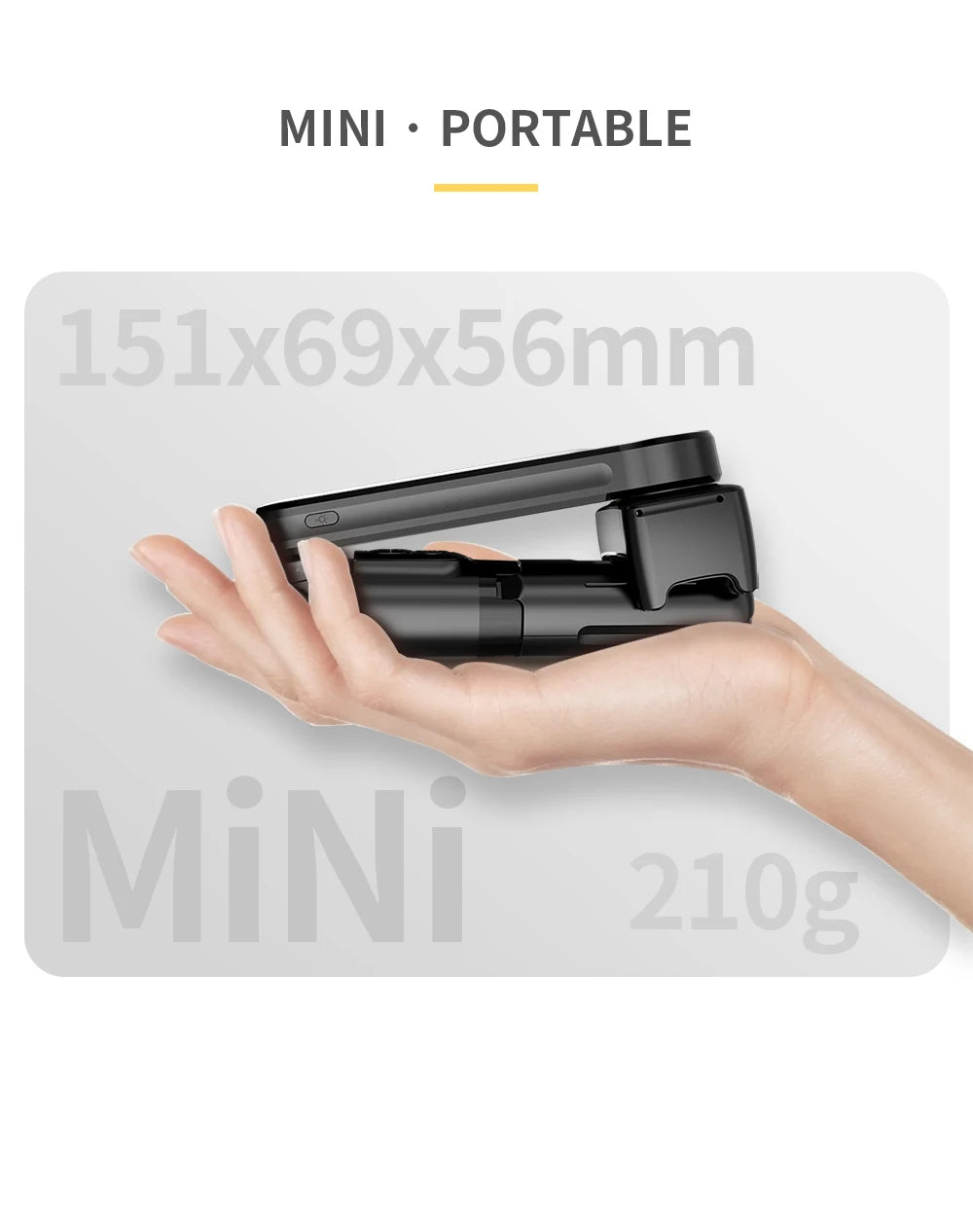 Handheld Gimbal Stabilizer Selfie Stick L09 Bluetooth Mobile Phone Holder Adjustable Fill Light Selfie Stand For IPhone/Xiaomi