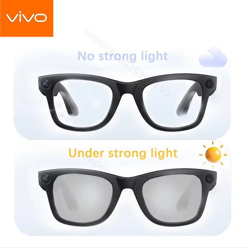 VIVO G300 Smart AI Glasses 1200W pixel AI Shooting Camera HD Photo Video Voice Call Translation Waterproof Bluetooth ChatGPT NEW