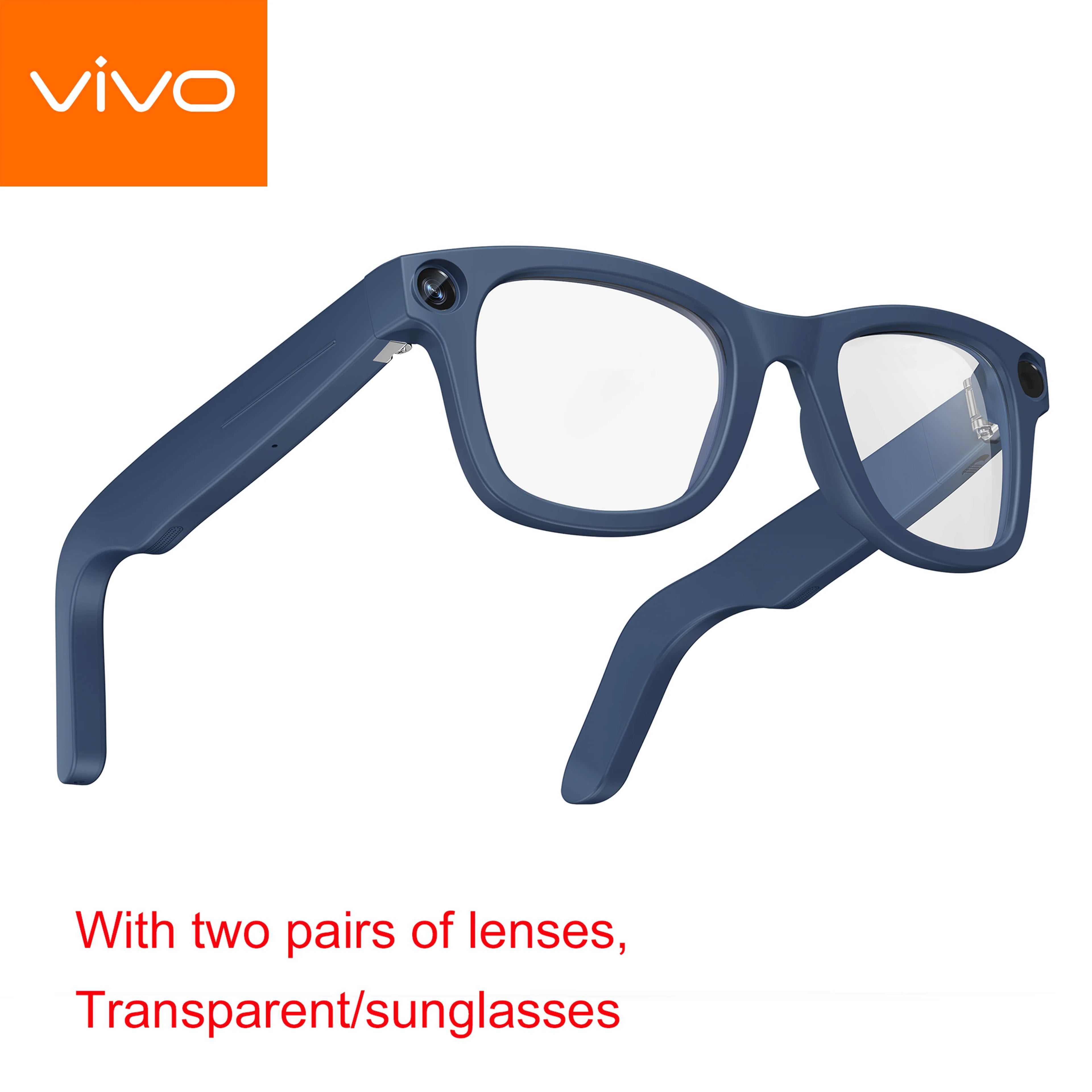 VIVO G300 Smart AI Glasses 1200W pixel AI Shooting Camera HD Photo Video Voice Call Translation Waterproof Bluetooth ChatGPT NEW