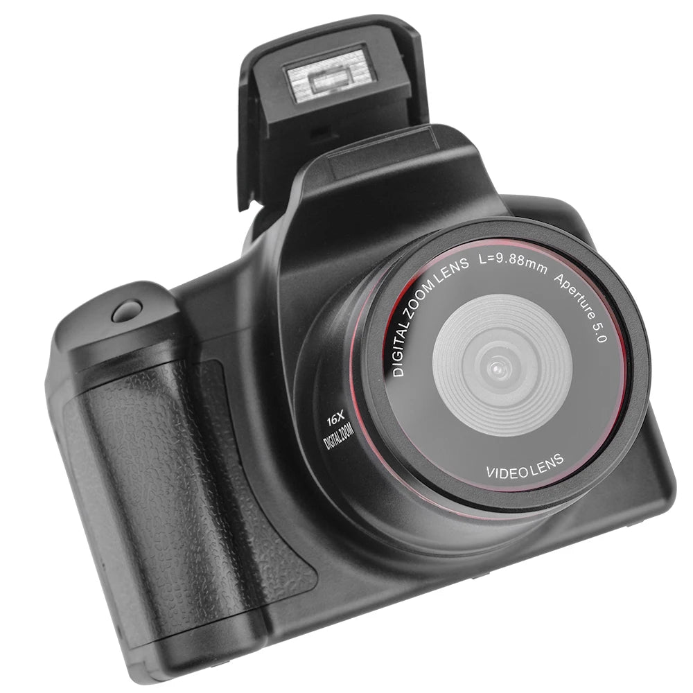 1080P 16MP Versatile Digital Camera 16X Zoom Camcorder with 2.4 Inch LCD Screen Video Recorder for Photography and Video