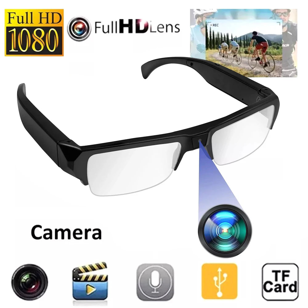 New Intelligent Video Glasses, Equipped With Ultra-high Definition 4k Mini Camera, Capable Of Recording Videos And Playing Music
