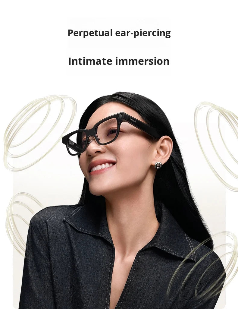 2025 Rokid Glasses Smart Wearable Headset Visual AI Photo Navigation Real-time Face-to-Face Translation Large Model