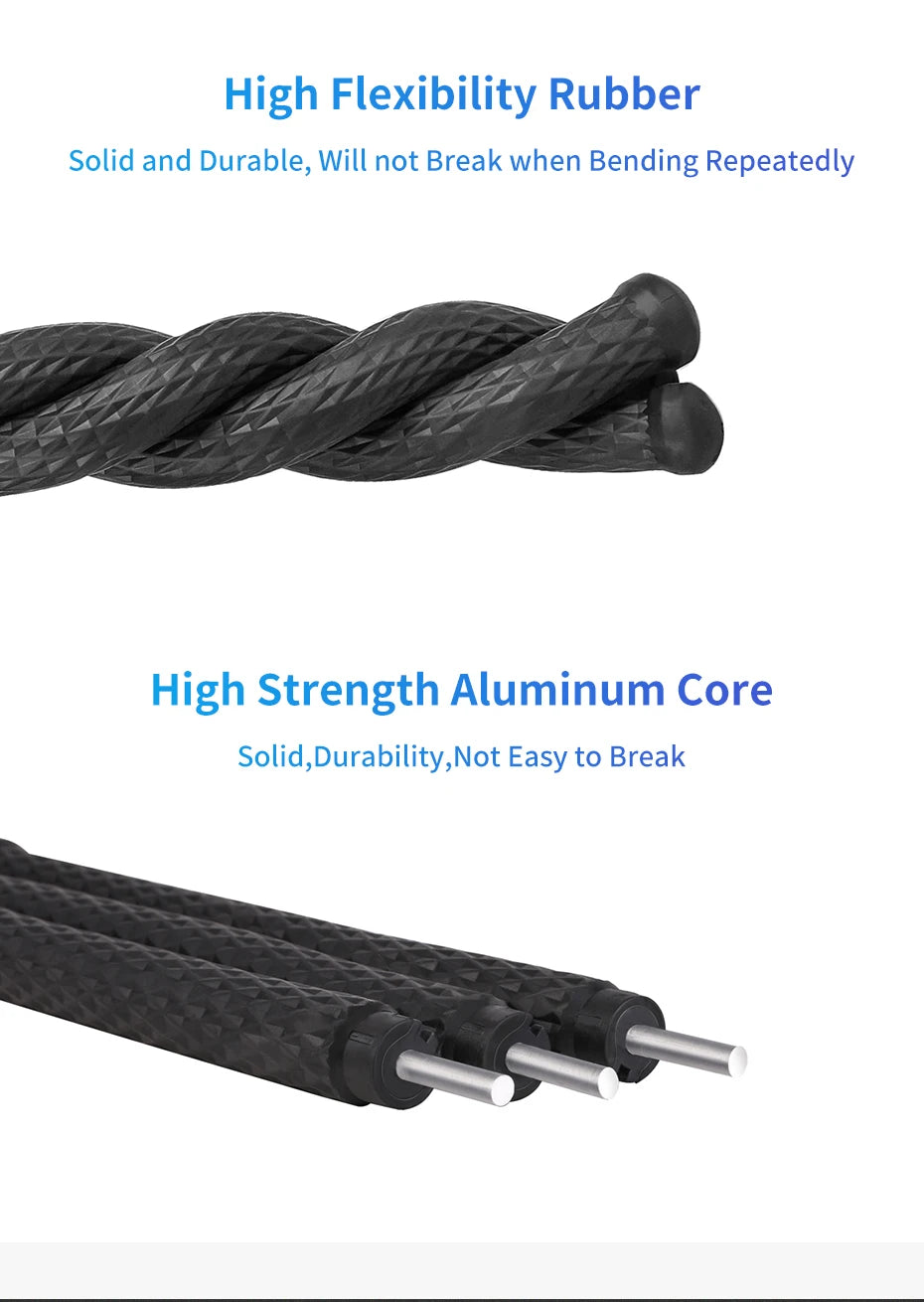 Ulanzi MT-11 Flexible Octopus Tripod For Phone DSLR Camera Vlog Portable 2 in 1 Design Selfie Stick Tripod With Phone Holder