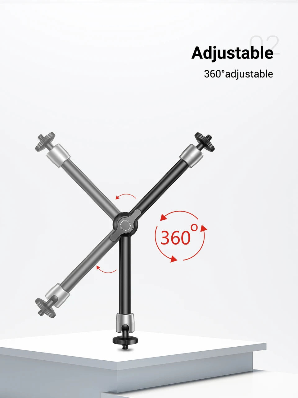 SmallRig Articulating Arm 5.5/9.8/11 inches Adjustable Friction Magic Arm For DSLR LCD Monitor LED Light Camera Accessories