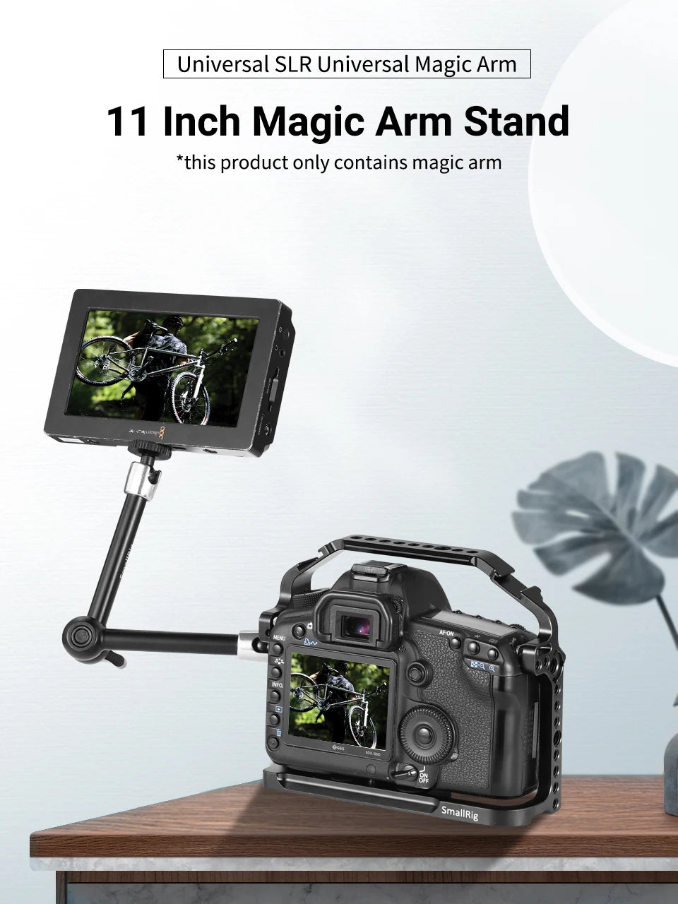 SmallRig Articulating Arm 5.5/9.8/11 inches Adjustable Friction Magic Arm For DSLR LCD Monitor LED Light Camera Accessories