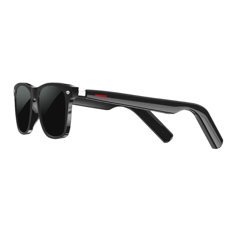 E10 Black Smart for Bluetooth Glasses Fashionable Sunglasses with Audio Technology-Make Calls & Listen to Music Wearable Headset