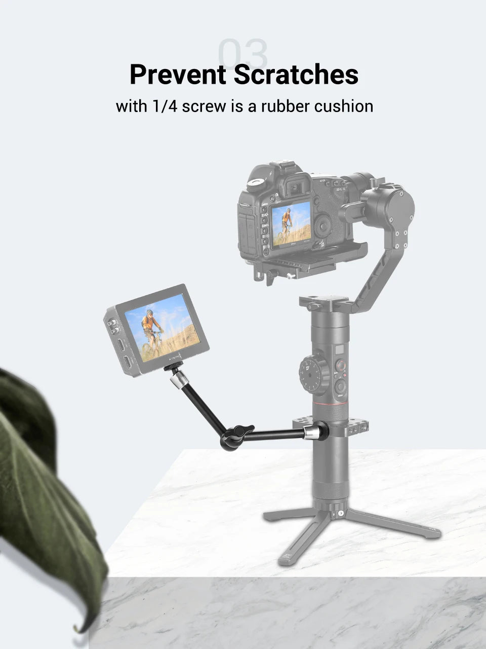SmallRig Articulating Arm 5.5/9.8/11 inches Adjustable Friction Magic Arm For DSLR LCD Monitor LED Light Camera Accessories