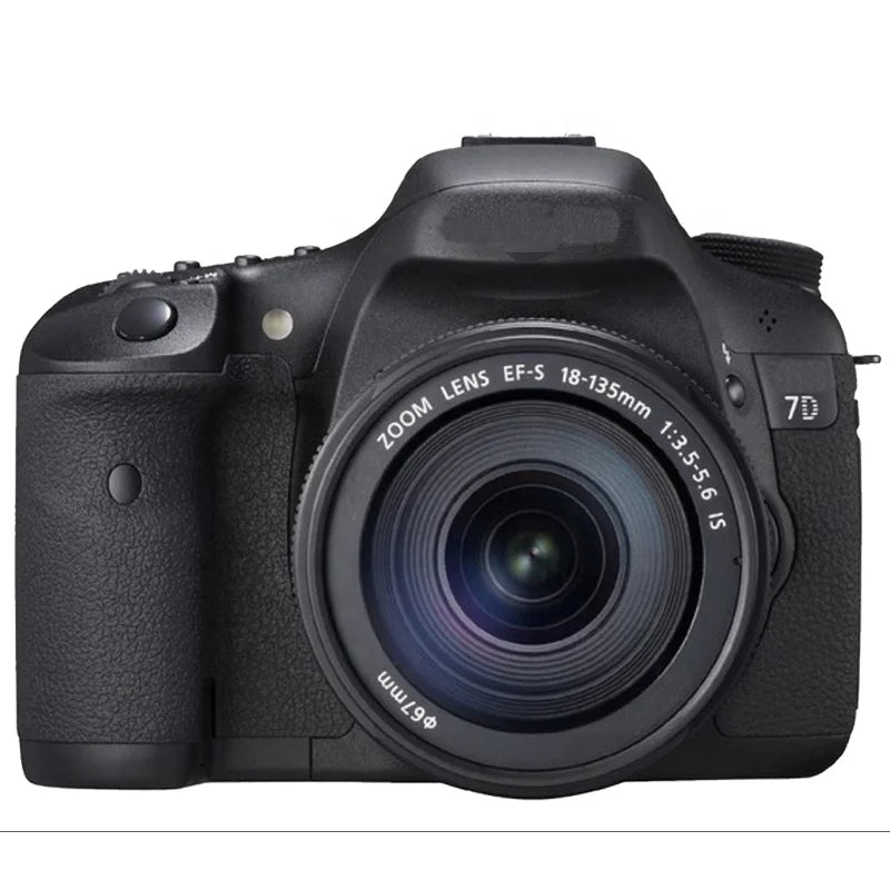 DF Wholesale Professional DSLR Mirrorless 7D Mark II Camera Body New 99% with 18-135mm STM IS Lens and SD Card Option