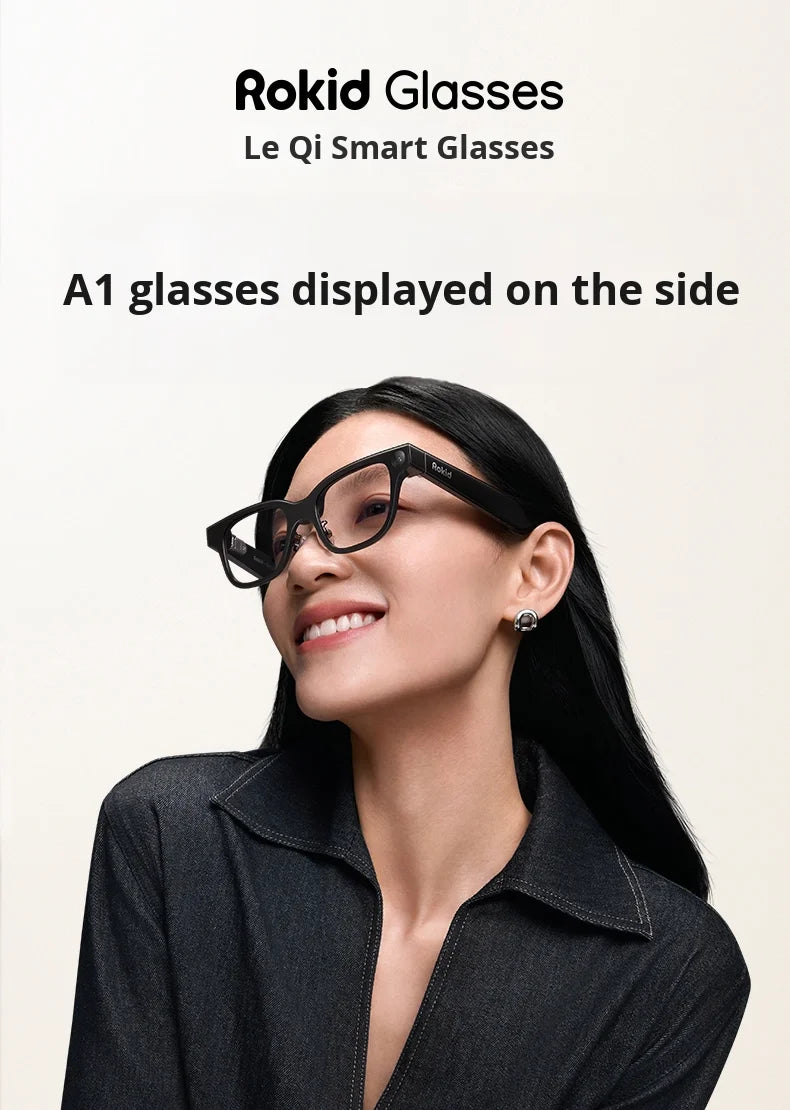 2025 Rokid Glasses Smart Wearable Headset Visual AI Photo Navigation Real-time Face-to-Face Translation Large Model