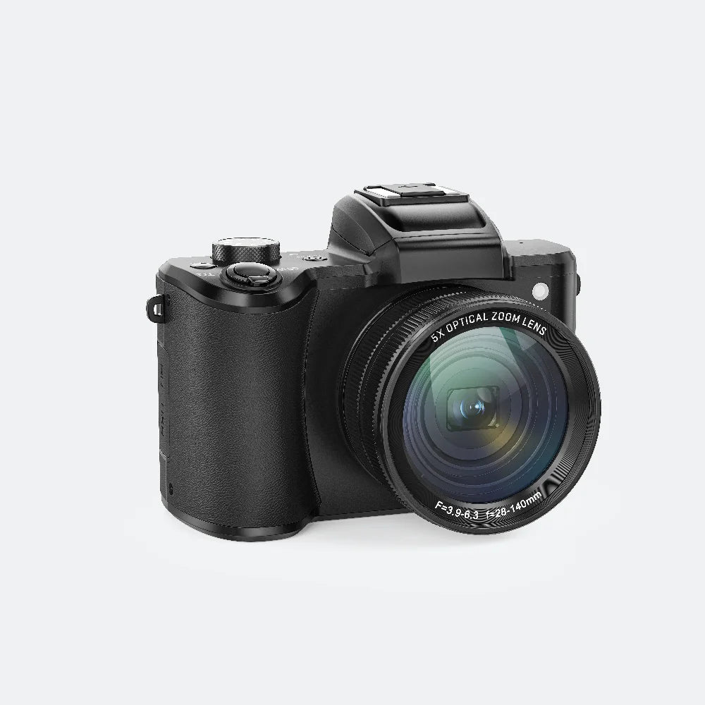 2024 Hot Sale Optical Zoom Camera IPS Full Recording Action DSLR Digital Cameras HD DV SLR 3.2 Inch 5K Mini Camera