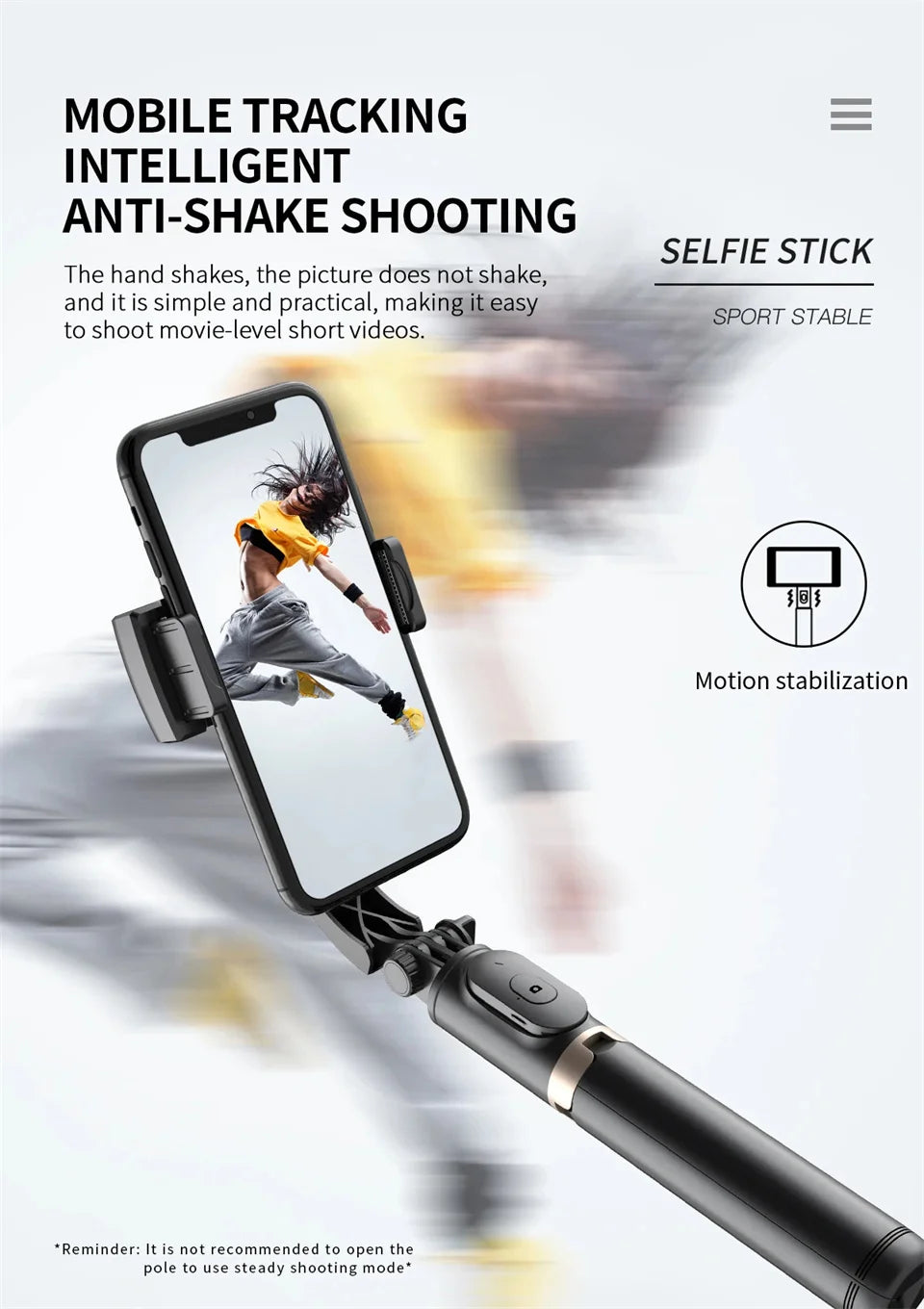 Handheld Gimbal Stabilisateur Estabilizador Selfie Stick Smartphone Action Kameralar Bluetooth Tripod For Live Broadcast TikTok