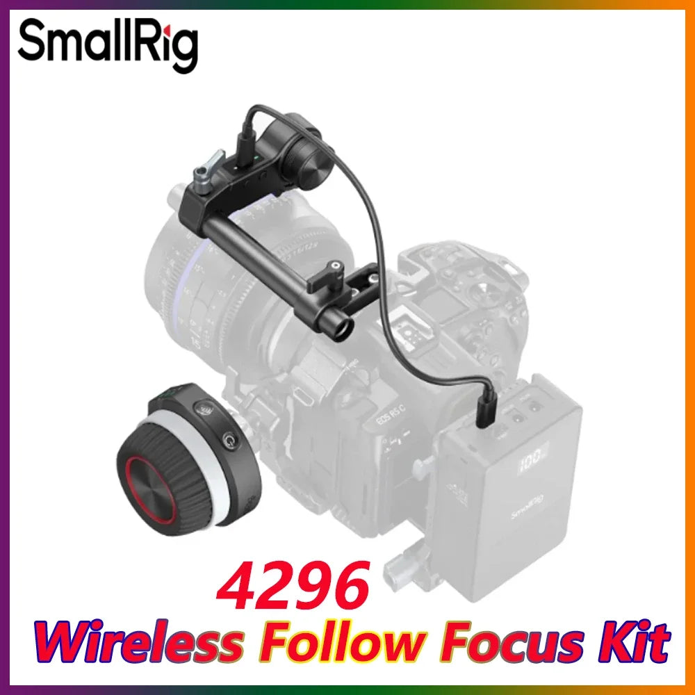 SmallRig 4295 Wireless Handwheel Controller (Lite) 4296 Wireless Follow Focus Kit (Lite) 4297 Wireless Receiver Motor (Lite)