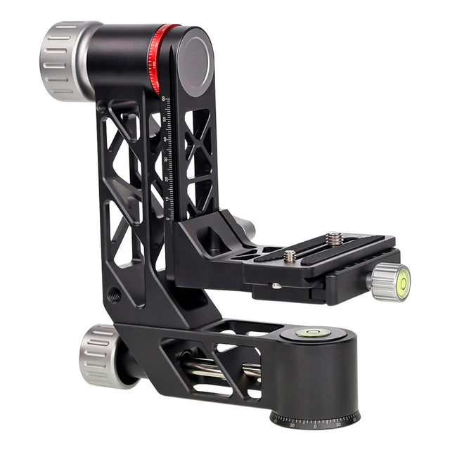 Professional Heavy Duty Gimbal Head 360 Degree Panoramic Gimbal Head Mount for Tripod DSLR Camera Telephoto Lens Tripod Head