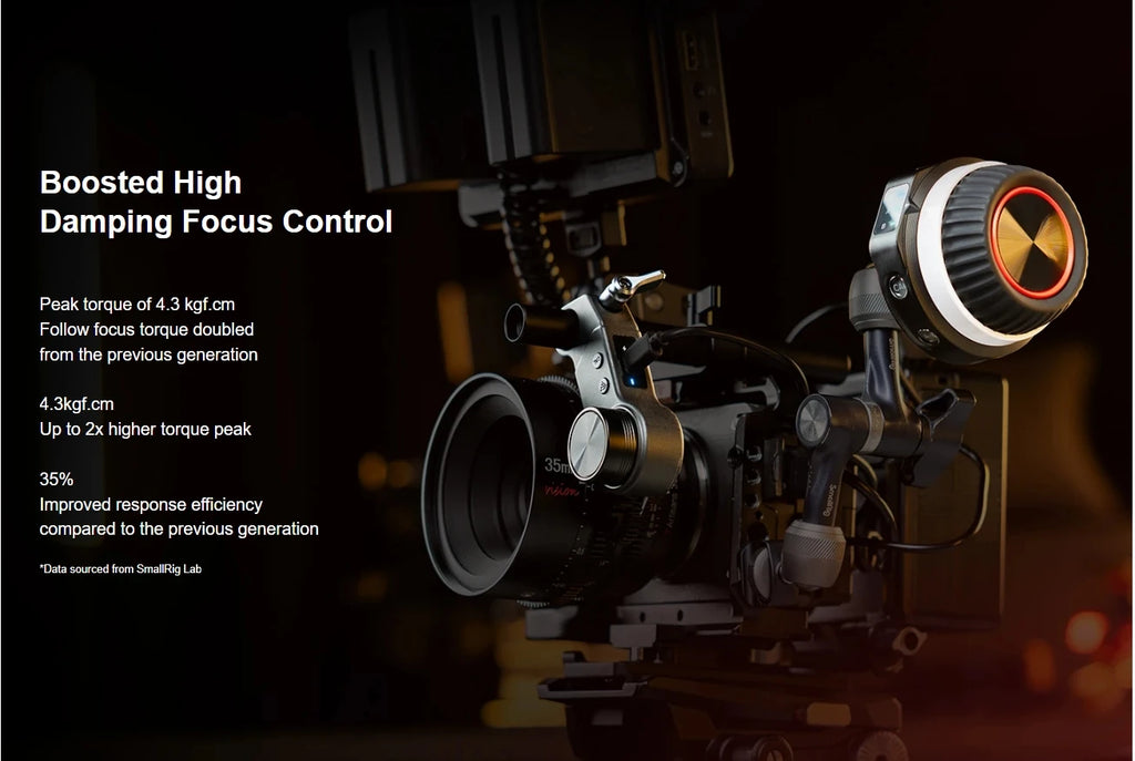 SmallRig 4295 Wireless Handwheel Controller (Lite) 4296 Wireless Follow Focus Kit (Lite) 4297 Wireless Receiver Motor (Lite)