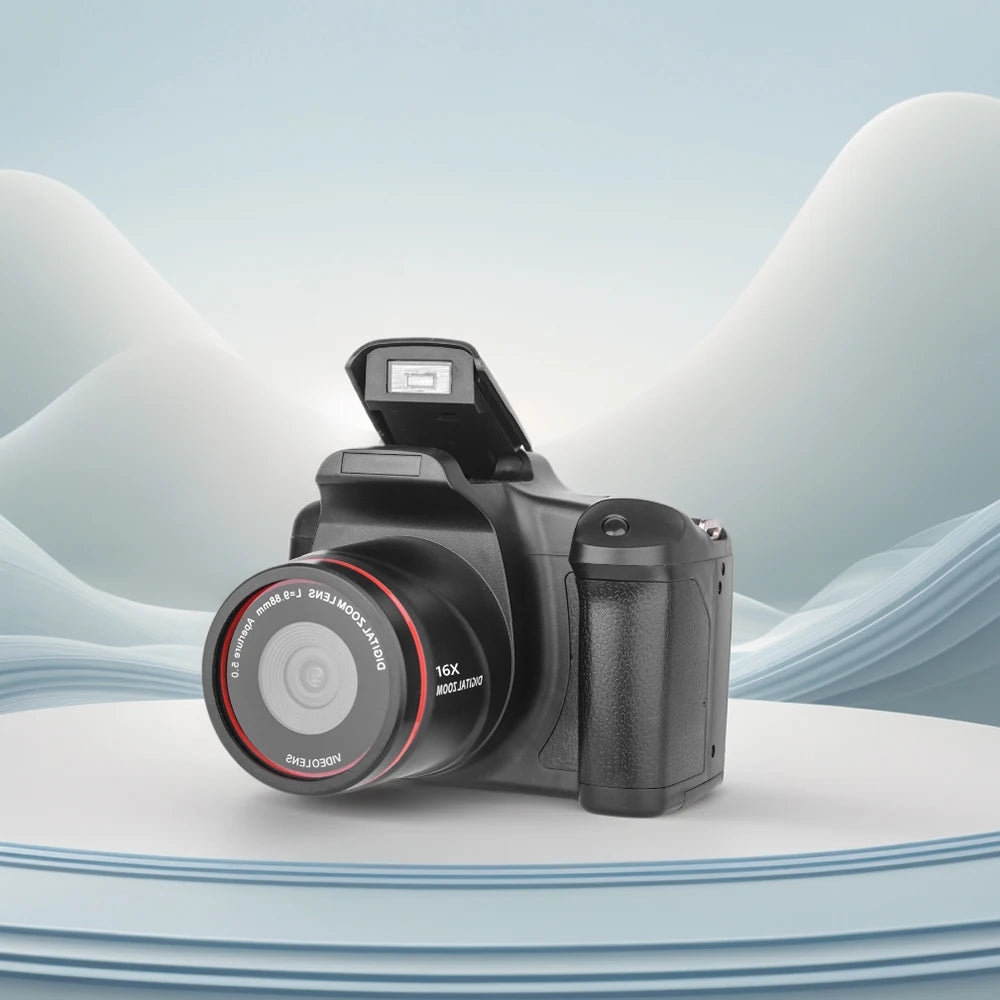 1080P 16MP Versatile Digital Camera 16X Zoom Camcorder with 2.4 Inch LCD Screen Video Recorder for Photography and Video