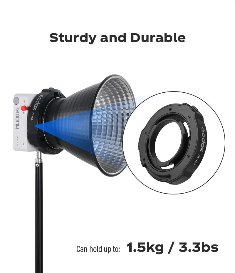 Godox ML-GB Bowens Adapter for ML100Bi & ML60IIBi