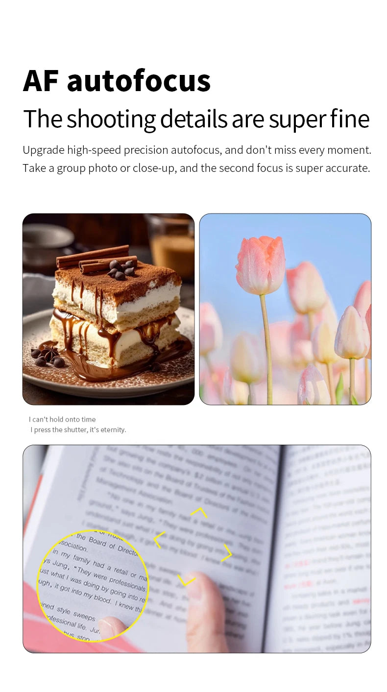 HD 1080P 2.8inch digital Camera Rechargeable Cameras with 16x Zoom Compact Camera 50 Megapixels Cameras for kids Beginner Camera