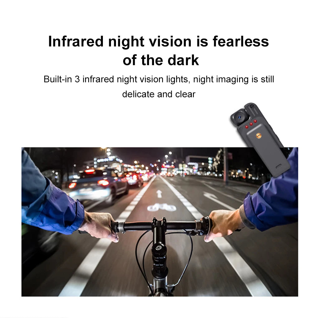 1080P High-definition Digital Video Recorder For Driving Recorder One Click Recording Infrared Night