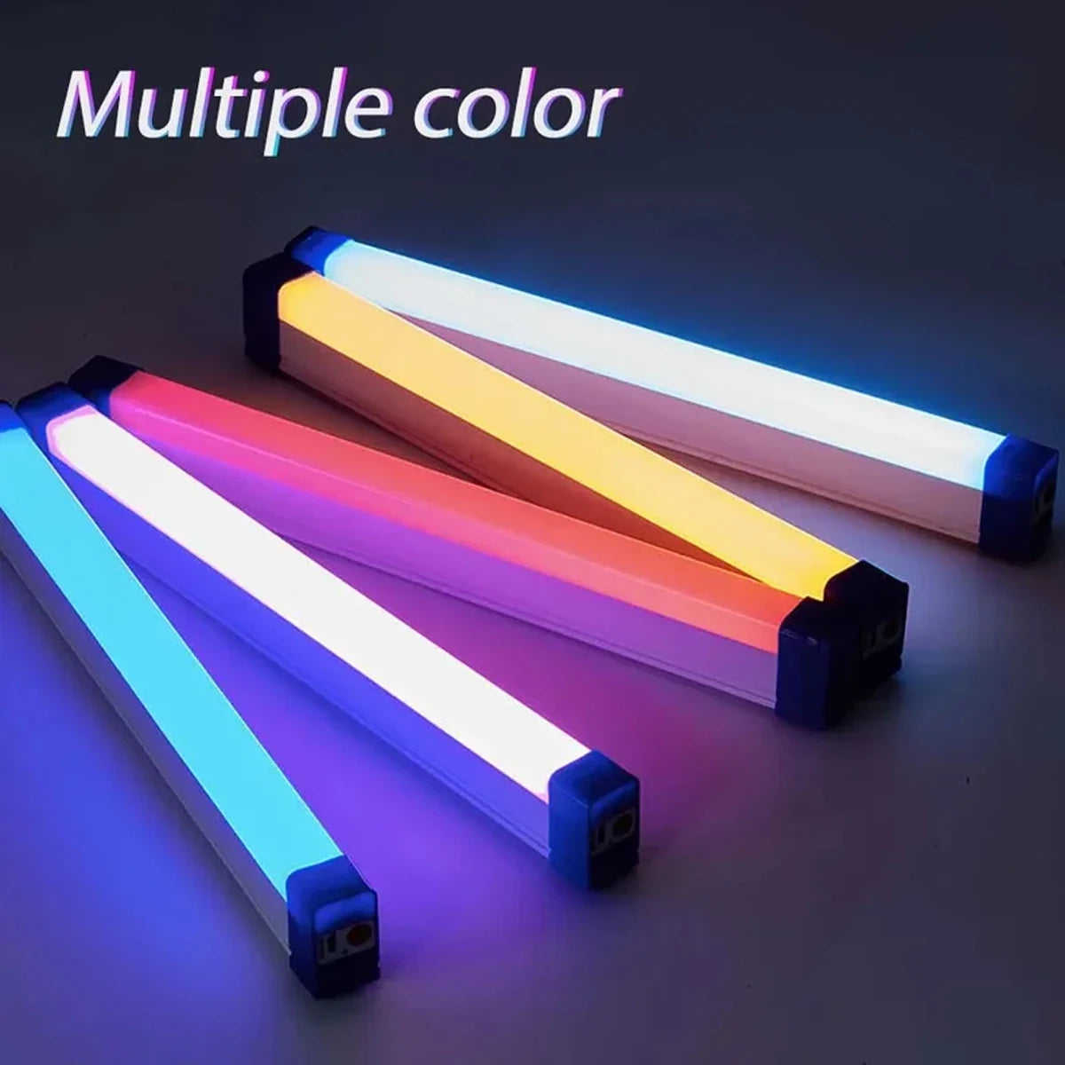 LED Fill Light Recharge Lamp Blue Green Lamp Daily Portable Decor Atmosphere Lighting