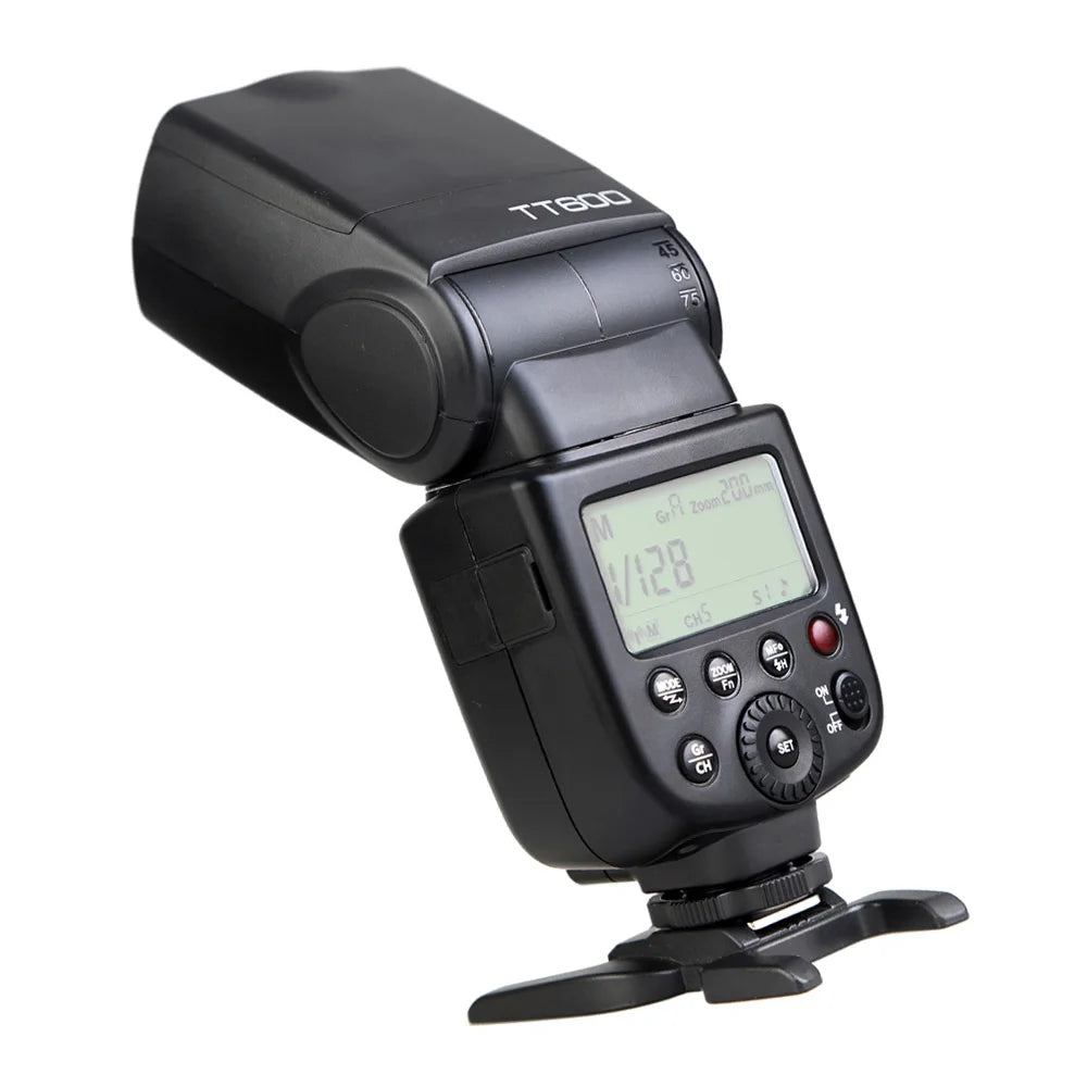 Godox Thinklite TT600 Camera Flash Speedlite Master/Slave Flash with Built-in 2.4G Wireless Trigger System GN60 for DSLR Cameras