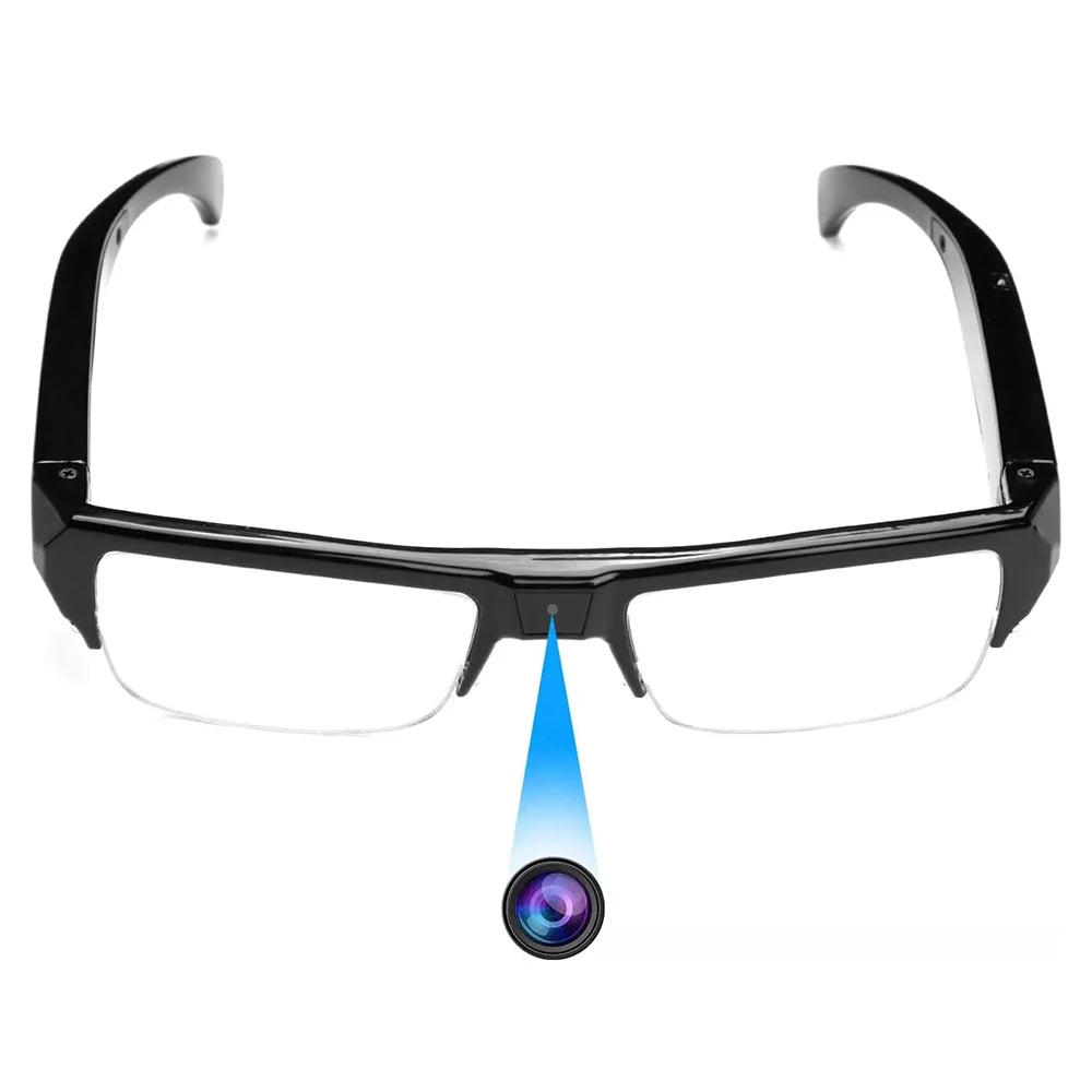 New Intelligent Video Glasses, Equipped With Ultra-high Definition 4k Mini Camera, Capable Of Recording Videos And Playing Music