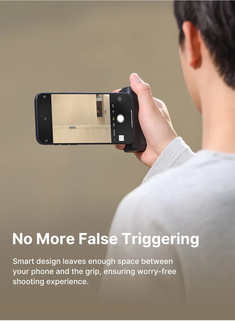 Ulanzi MA35 Phone Camera Grip Handle MagSafe Bluetooth Shutter Smartphone Selfie Stablizer Vertical Horizontal Shooting