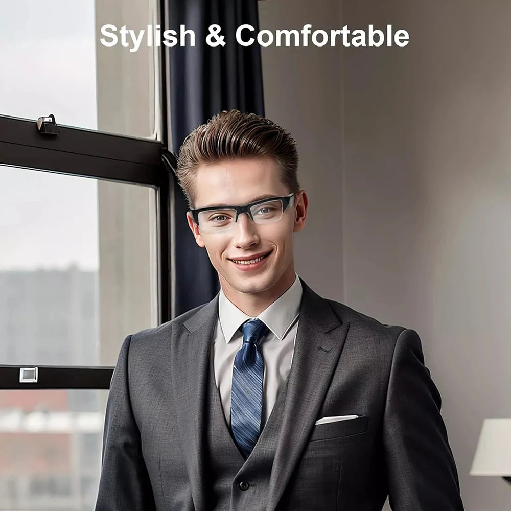 New Intelligent Video Glasses, Equipped With Ultra-high Definition 4k Mini Camera, Capable Of Recording Videos And Playing Music