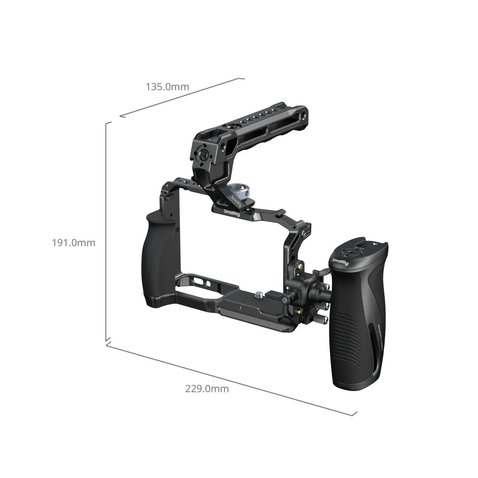 SmallRig Full Camera Cage Kit for Nikon ZR with Top and Side Handle Camera Extended Protection Cage Photography Accessory