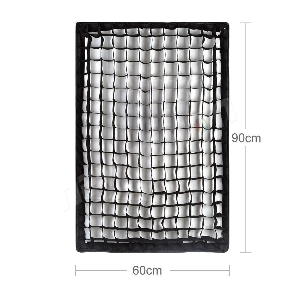 Godox 60x90cm 70x100cm 80x120cm Photo Studio Honeycomb Grid for Godox Strobe Flash Light Square Umbrella Softbox (Grid Only)