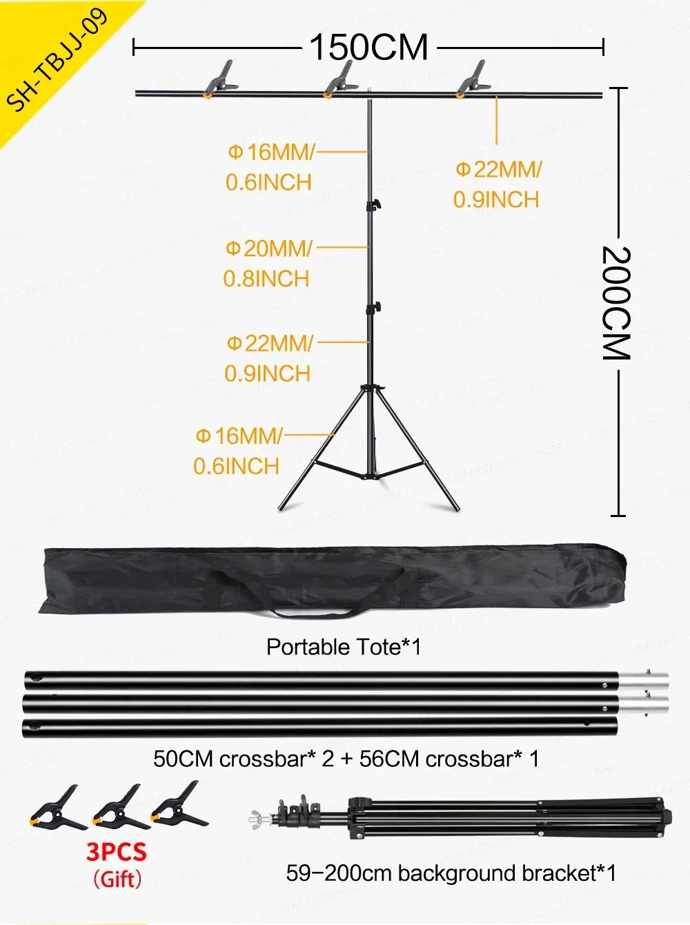 Pokemon pinata Stand Background for back drop Wall Photography Adjustable Support Studio Photo System for Non-Woven Muslin back drop