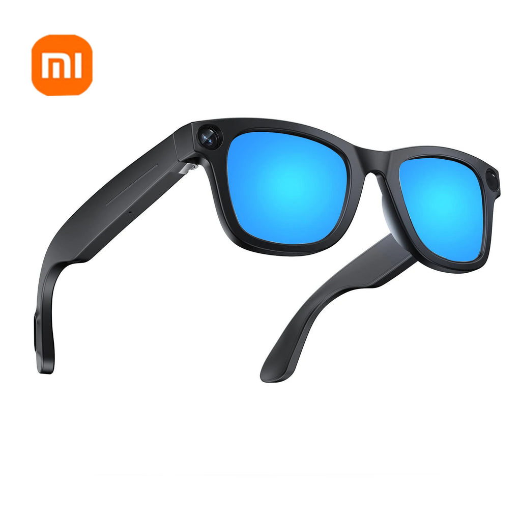 Xiaomi Mijia Smart AI Glasses 800W pixel AI Shooting Camera HD Photo Video Voice Call Translation Waterproof Bluetooth Glasses