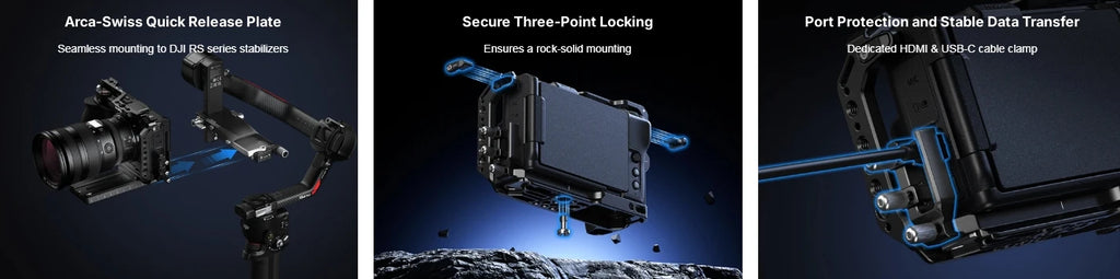 SmallRig Full Camera Cage Kit for Nikon ZR with Top and Side Handle Camera Extended Protection Cage Photography Accessory