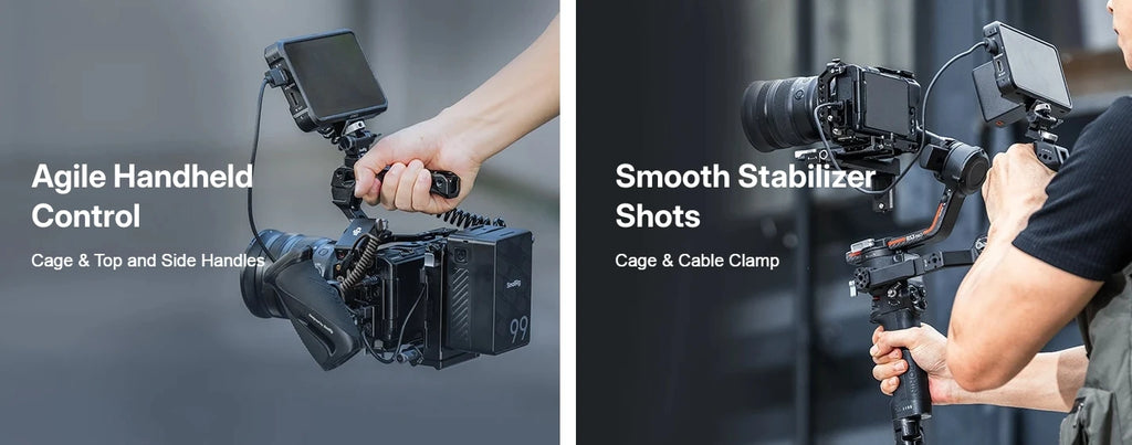 SmallRig Full Camera Cage Kit for Nikon ZR with Top and Side Handle Camera Extended Protection Cage Photography Accessory