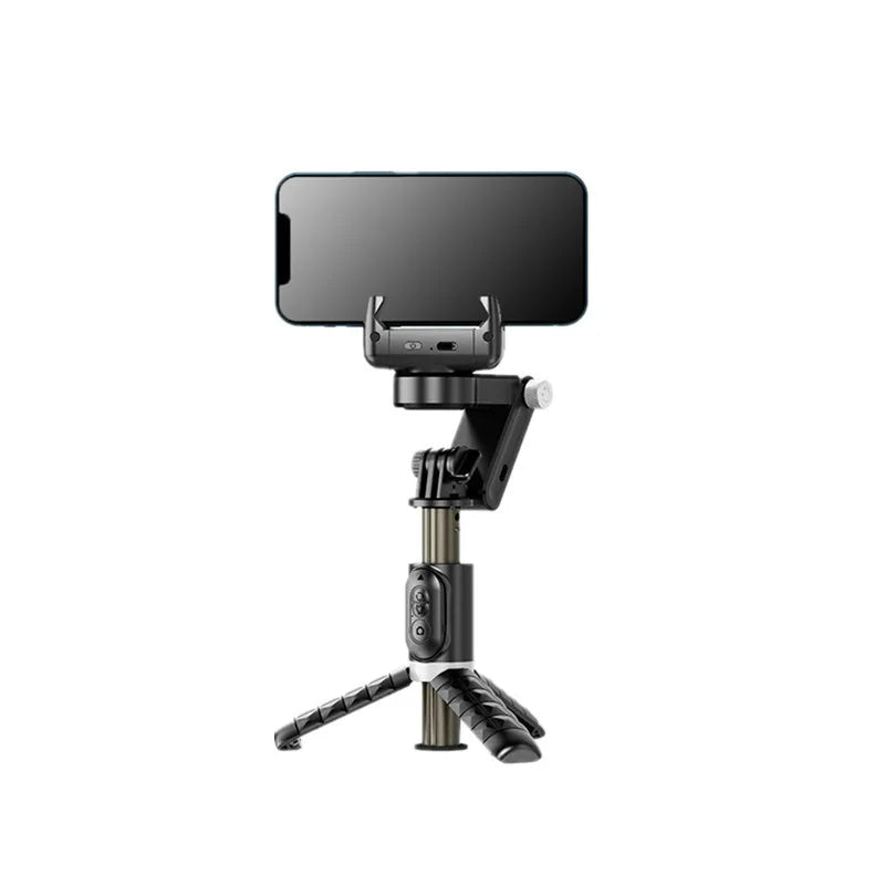 FANGTUOSI 360 Rotation Gimbal,Selfie Stick Tripod With Shutter Fill Light Following Shooting,Stabilizer for Smartphone Live/Vlog