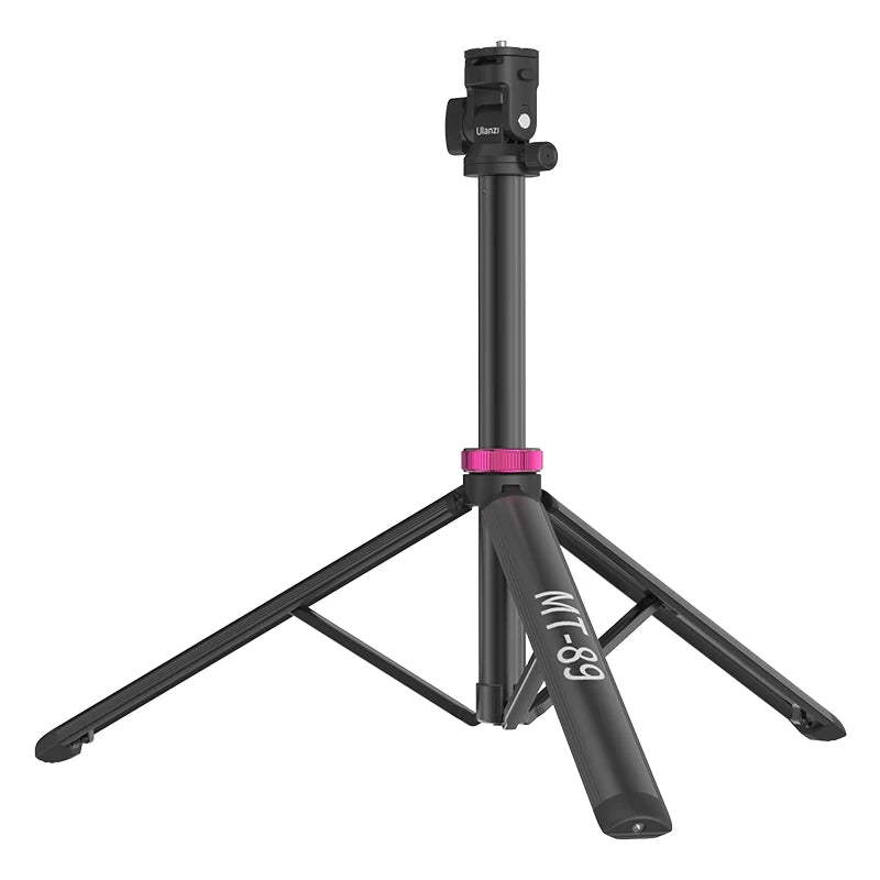 Ulanzi MT-89 2M Quick Release Light Stand Extendable Tripod with Cold Shoe Mount 1/4'' QR Plate for DSLR Camera Video Light Mic