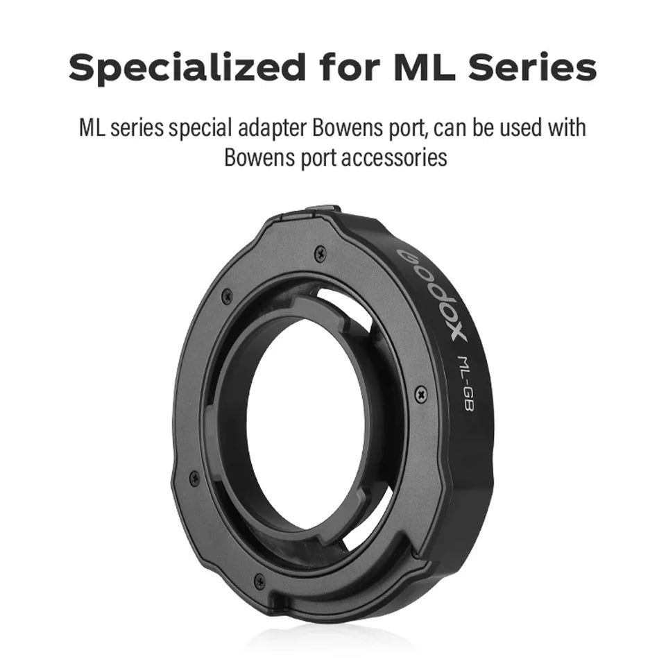 Godox ML-GB Bowens Adapter for ML100Bi & ML60IIBi